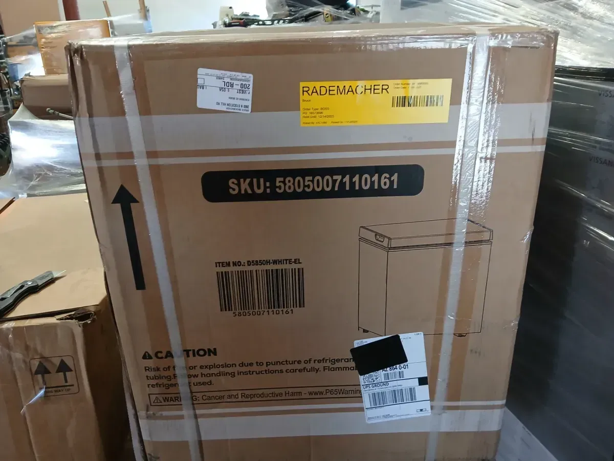 COWSAR Garage Ready 20.67 in. 1.8 cu. ft. Manual Defrost Chest Freezer with Temperature Alarm Chest Freezer in White - image 4