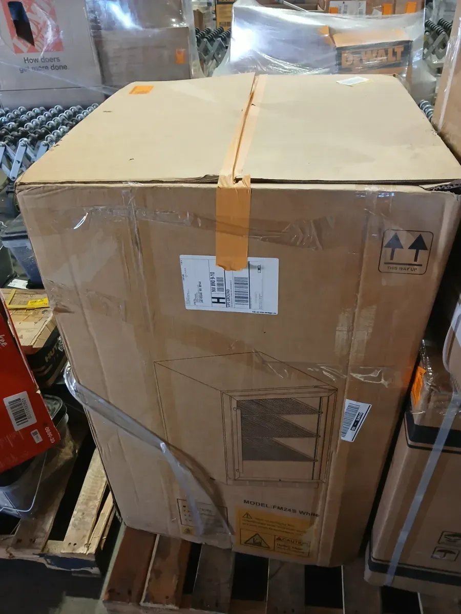 23.42 in. Single Zone 200-Cans Built-in/Freestanding Beverage Cooler with Childproof Lock and LCD Touch Control in White - image 4