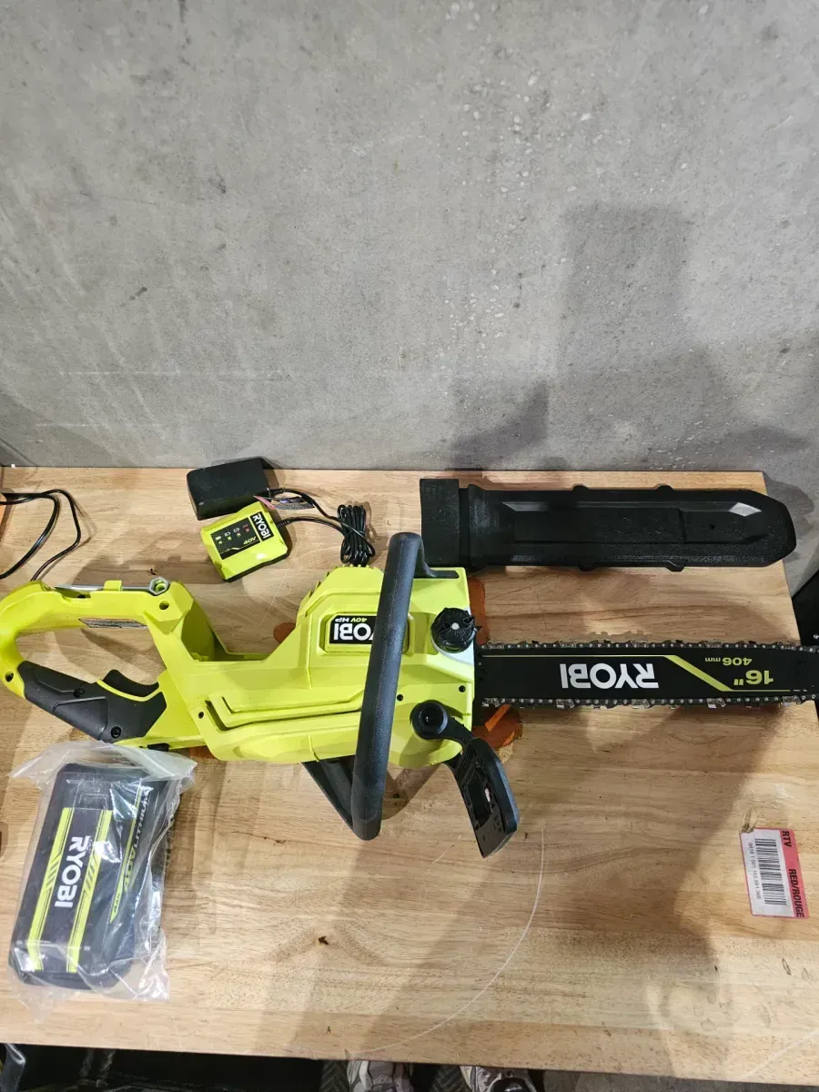 40V HP Brushless 16 in. Battery Chainsaw with 4.0 Ah Battery and Charger - image 2