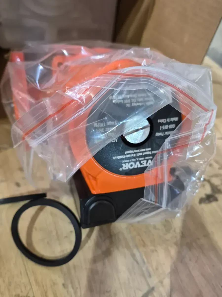 009-BF5-J Hot Water Recirculating Pump 17 GPM 3/4 in. NPT Flange 3-Speed Circulator Pump for Home Water Heater System - image 4