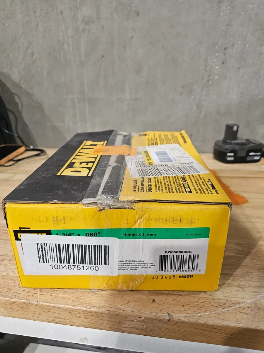 1-3/4 in. x 0.080 in. Galvanized Metal Ring Shank Coil Nails (4200 Pieces) - image 4