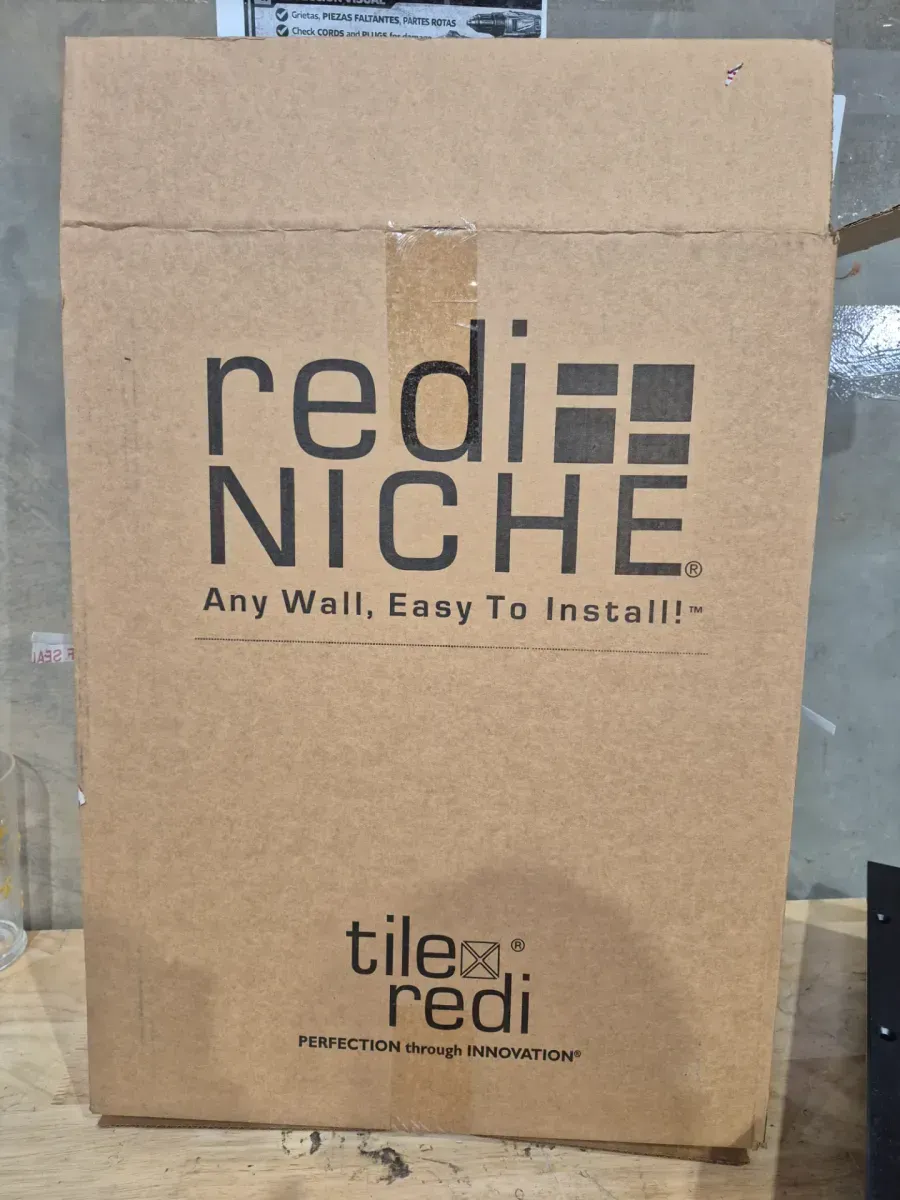 Redi Niche 32 in. x 20 in. Quad Shower Niche Set in Black - image 2