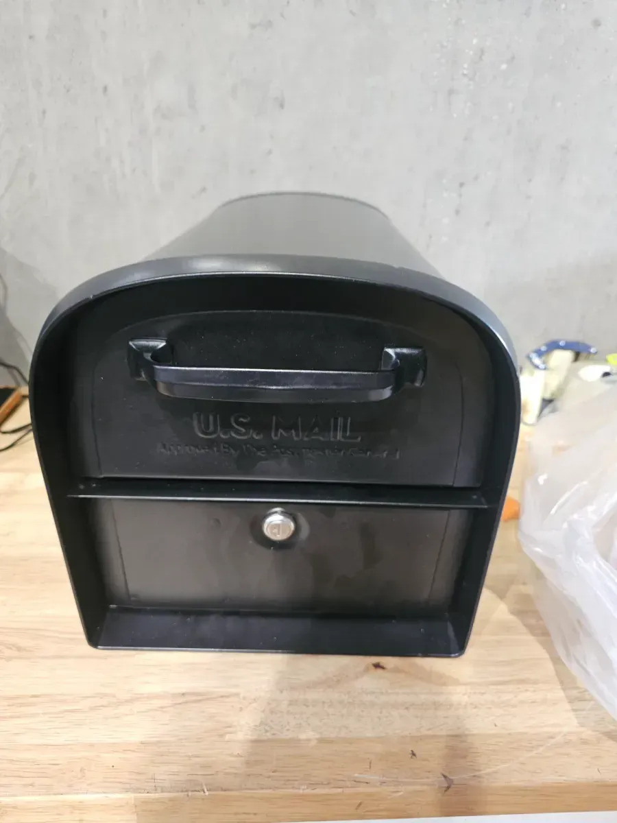 Architectural Mailboxes Oasis 360 Black, Large, Steel, Locking Parcel Mailbox with 2-Access Doors - image 3