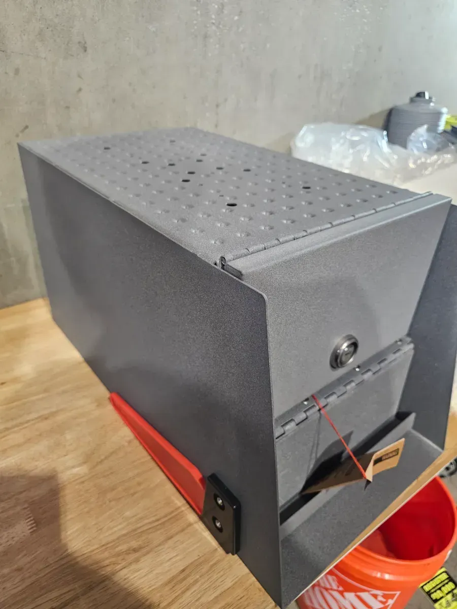 Mail Boss Mail Manager Locking Post-Mount Mailbox with High Security Reinforced Patented Locking System, Granite - image 3