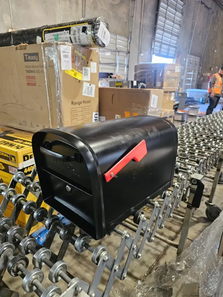 Architectural Mailboxes Oasis 360 Black, Large, Steel, Locking Parcel Mailbox with 2-Access Doors - image 2