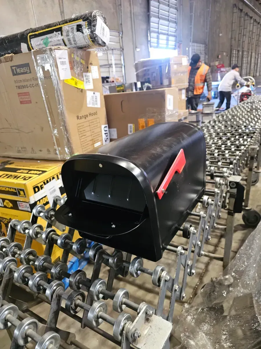 Architectural Mailboxes Oasis 360 Black, Large, Steel, Locking Parcel Mailbox with 2-Access Doors - image 3