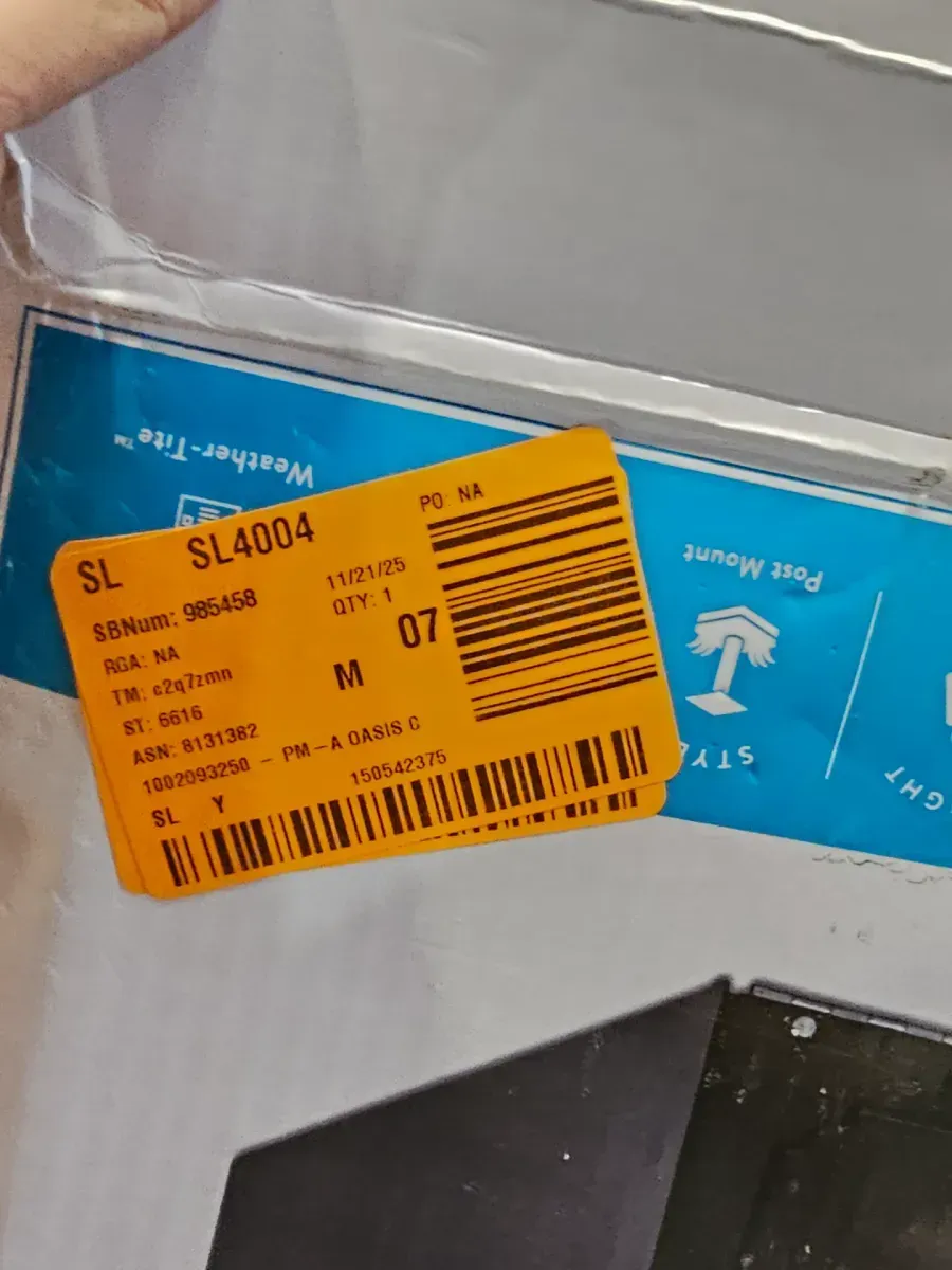 Oasis Classic Black, Extra Large, Steel, Locking, Post Mount Parcel Mailbox with High Security Reinforced Lock - image 5