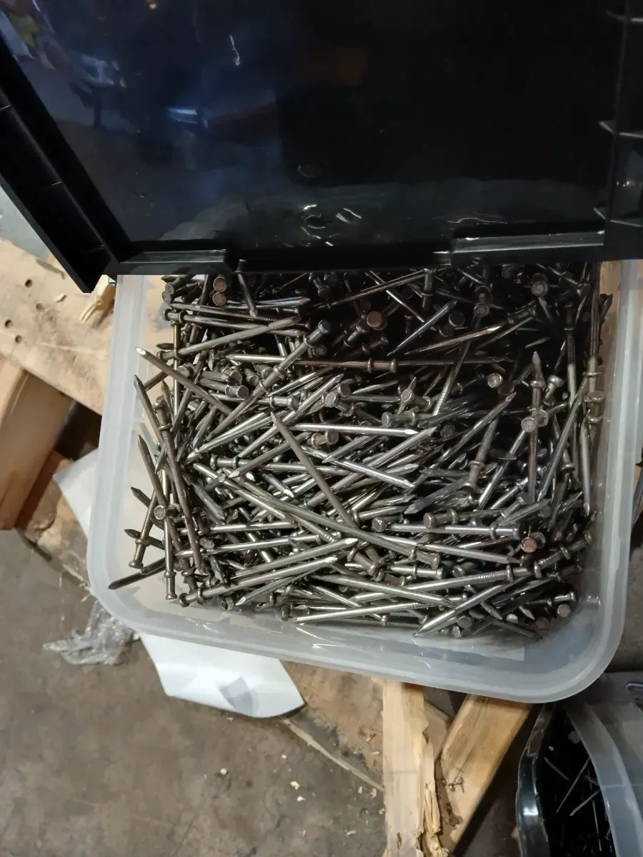 16D (3-1/2 in.) Duplex Nail (30 lbs./Per Bucket) - image 2