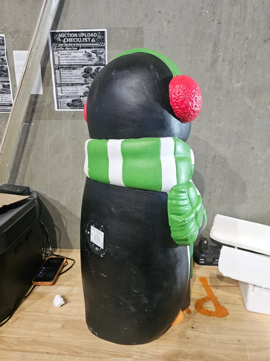 36 in. H Metal Penguin Yardstake or Standing Decor or Wall Decor (KD, 3 Function) - image 2