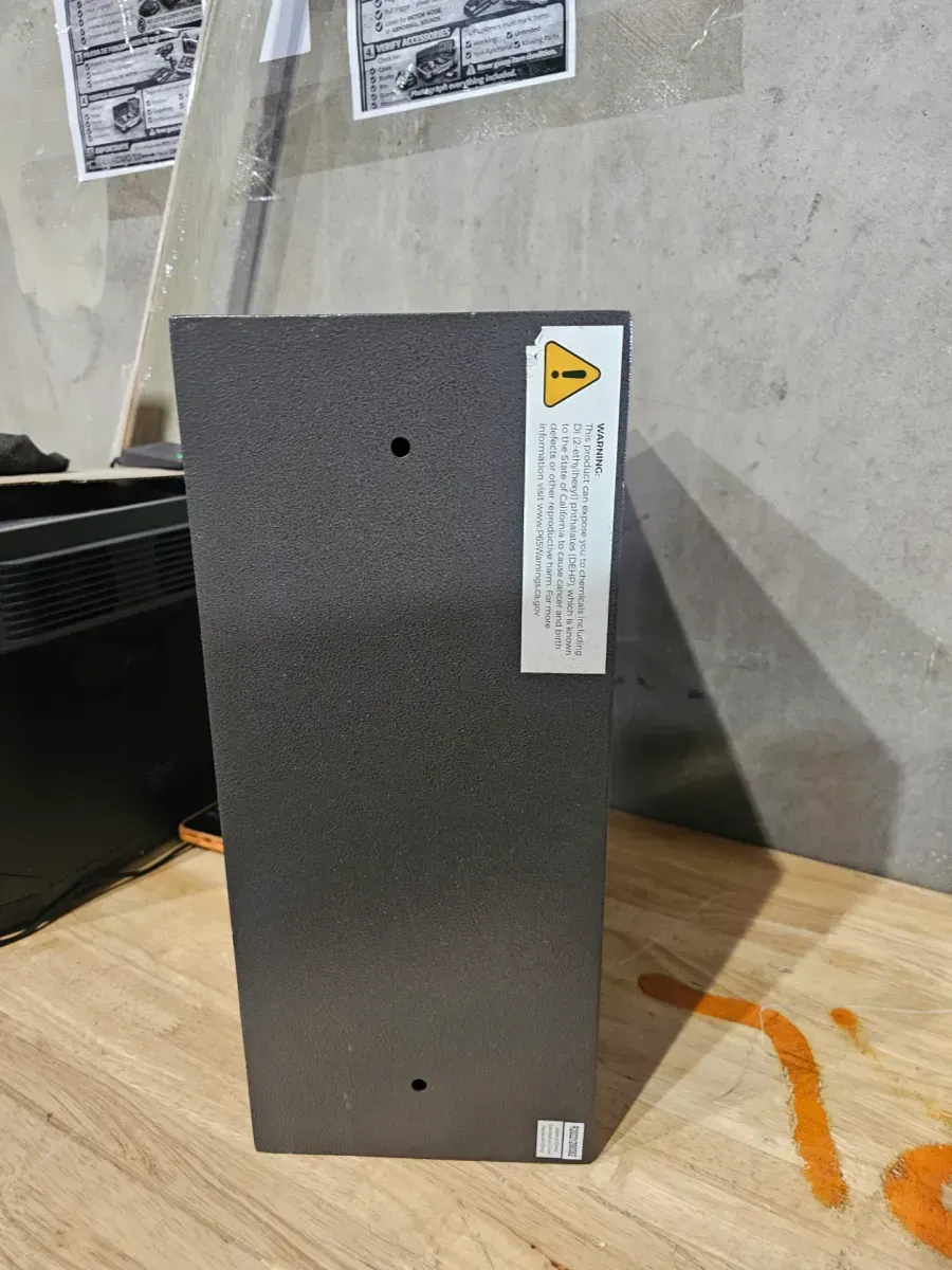 Home and Office 0.71 cu. ft. Security Vault with Electronic Lock, Dark Gray Hammertone Finish - image 4