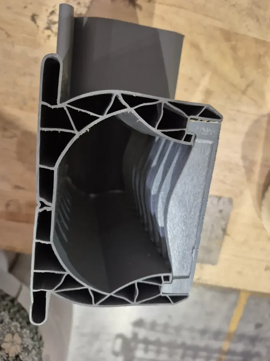 Spee-D Channel Drain 90 Degree Elbow and Grate, Gray Plastic - image 4