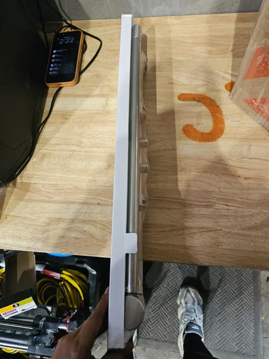 Delta Lyndall 20 in. Sliding Shower and Bathtub Door Handles in Nickel (1-Pair) - image 3