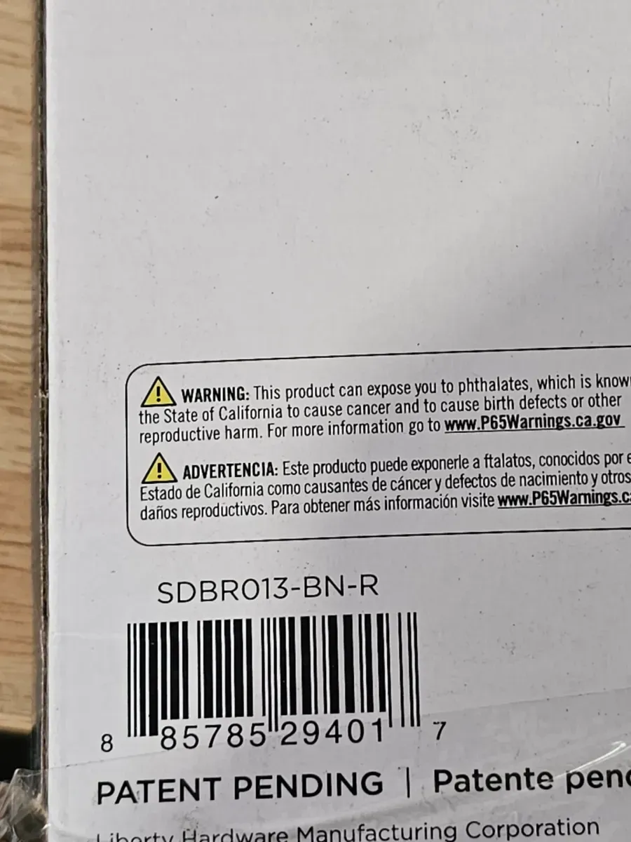 Delta Everly 21.4 in. Shower Door Handle in Nickel (1-Pair) - image 3