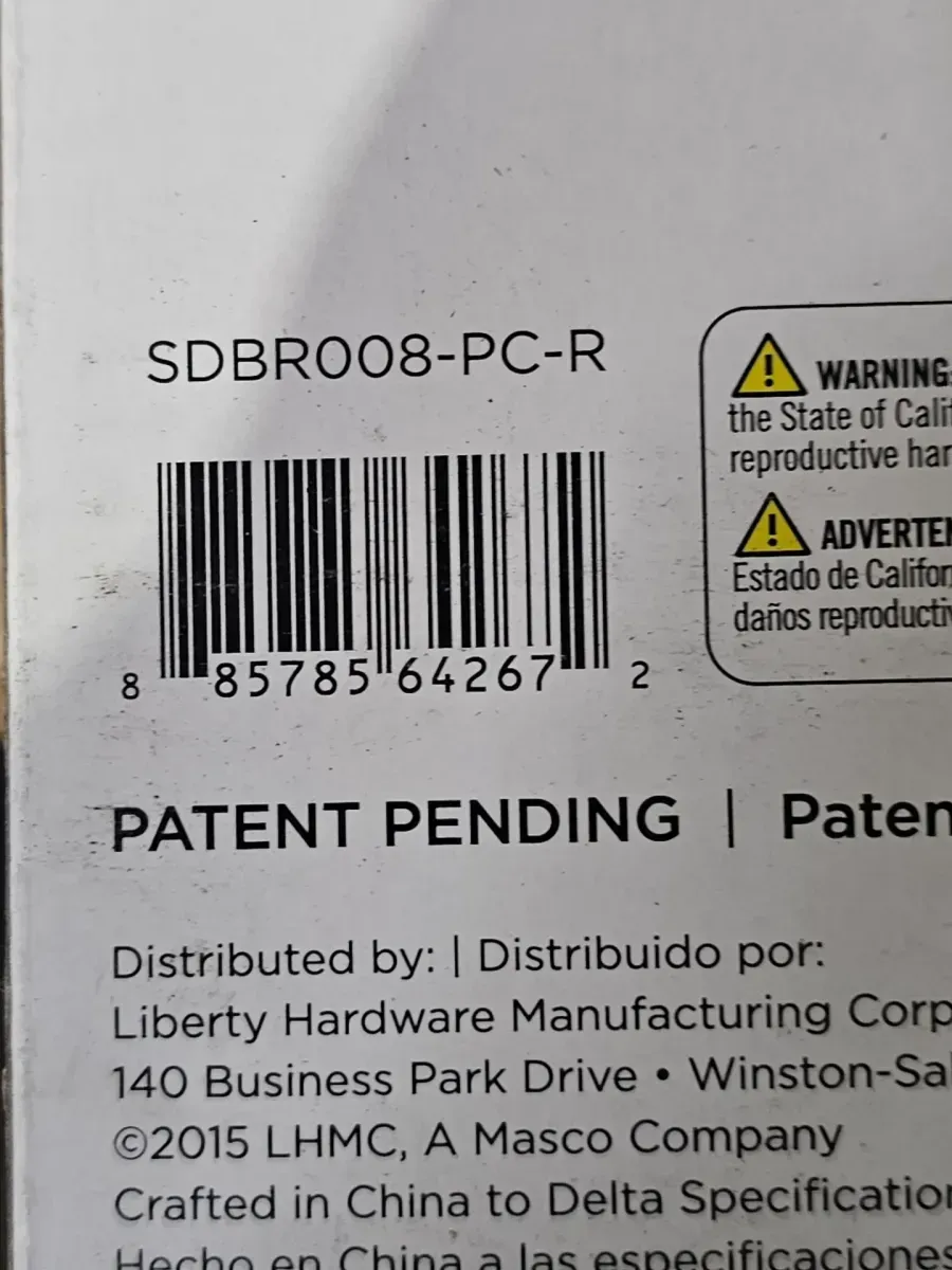 Lyndall 22 in. Shower Door Handle in Chrome (1-Pair) - image 3