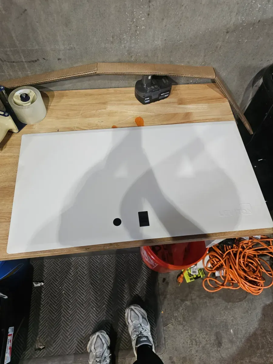 Series 280 Structured Media Center Hinged Cover - White 47605-28D - image 3