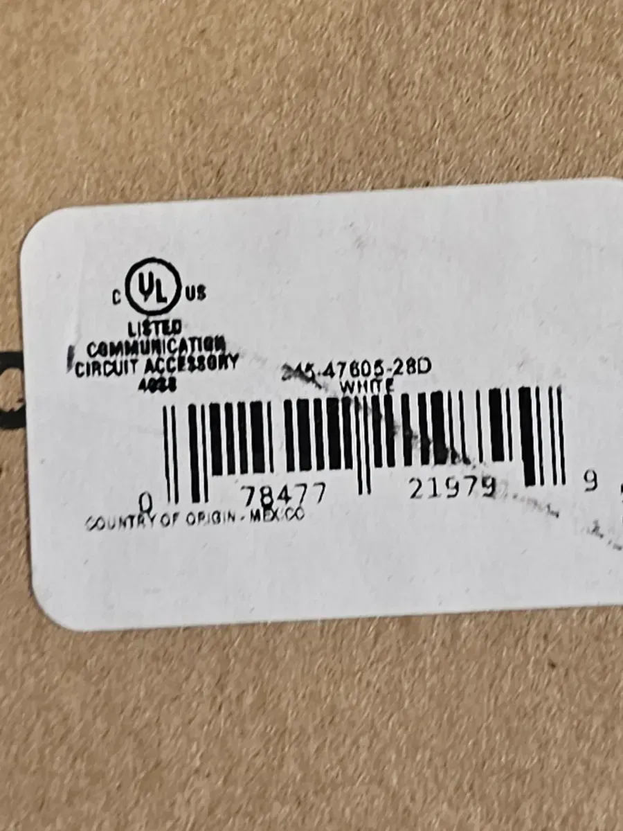 Series 280 Structured Media Center Hinged Cover - White 47605-28D - image 4