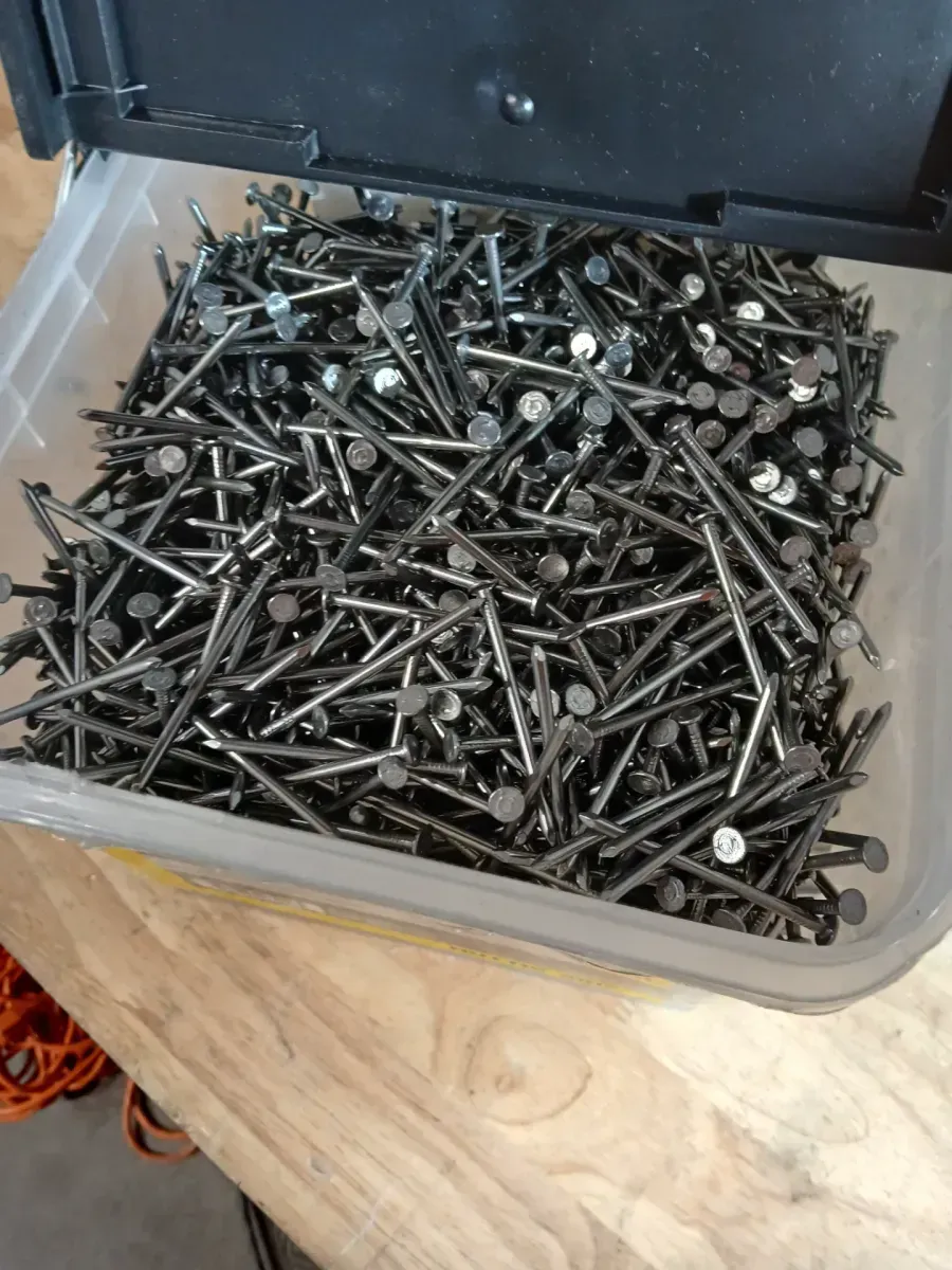 8D (2-1/2 in.) Bright Common Nail 30 lbs. Bucket - image 2