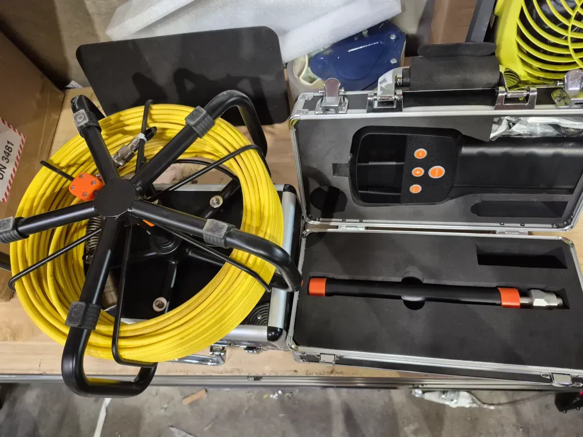 Sewer Camera 165 ft. /50 m 1080P HD Screen with 512 Hz Locator 36X Zoom Self-Leveling Sewer Camera - image 4
