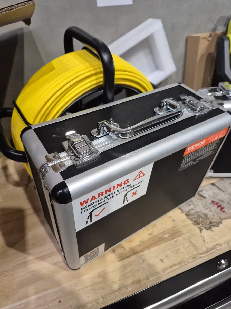 Sewer Camera 165 ft. /50 m 1080P HD Screen with 512 Hz Locator 36X Zoom Self-Leveling Sewer Camera - image 7