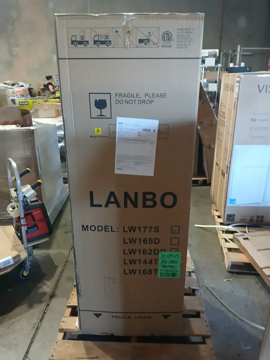 23 in. 171-Bottle Stainless Steel Single Zone Wine Refrigerator - image 4