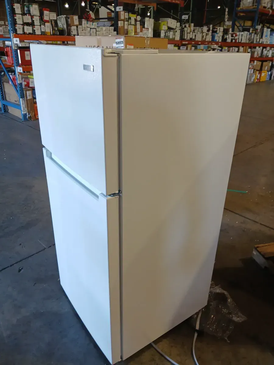 Vissani 14.2 cu. ft. Top Freezer Refrigerator in White, Garage Ready - image 3