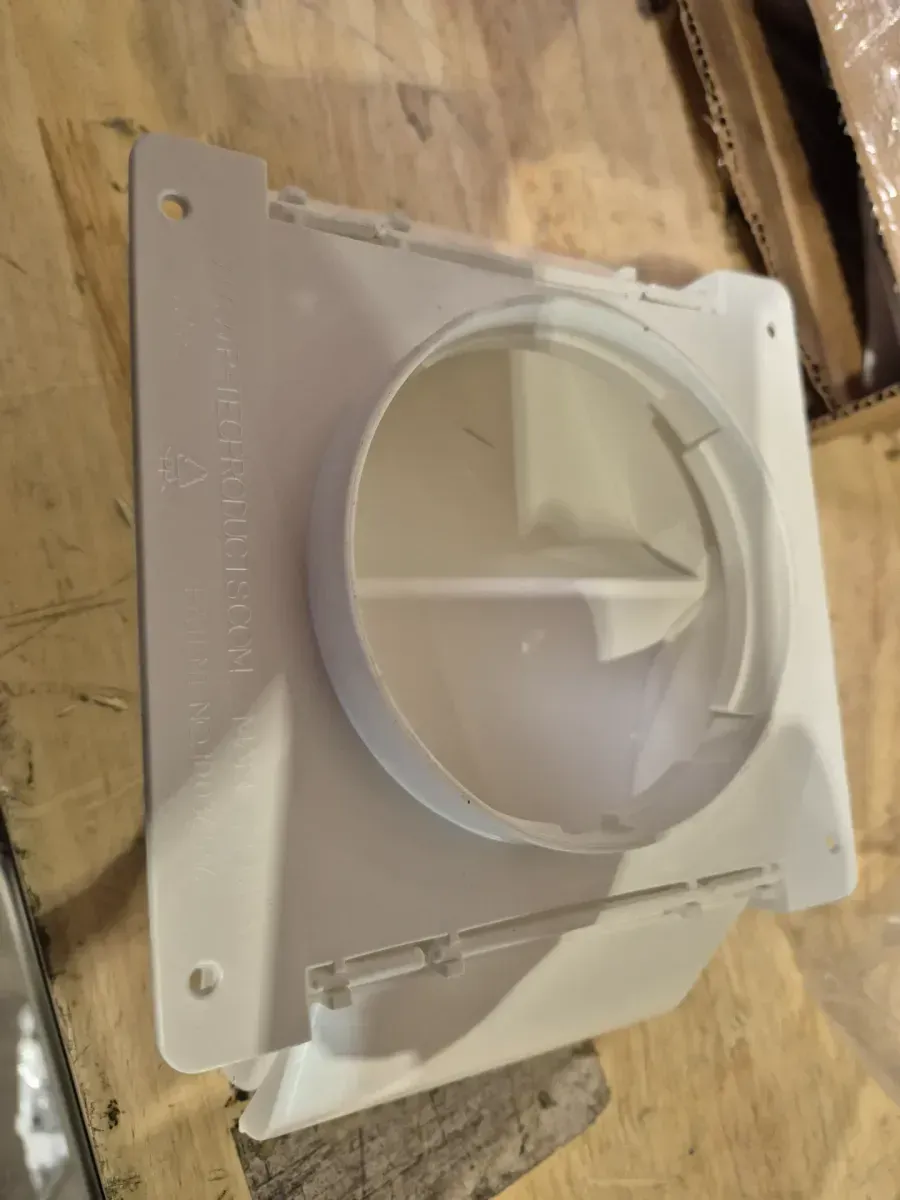 4 in. Dual Door Soffit/Eave Vent in White - image 6