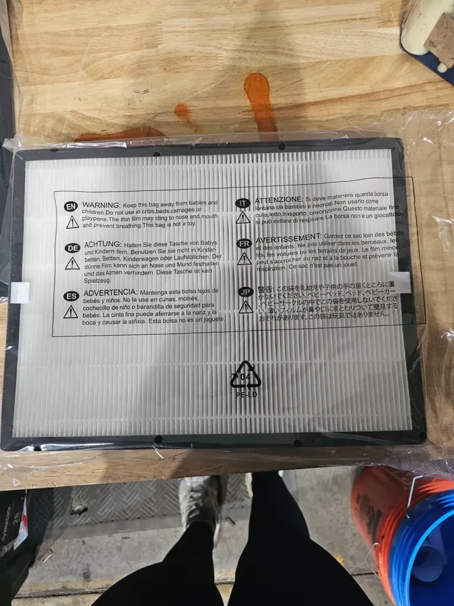 21 in. True HEPA VK-6006 Air Purifier Filter - image 2