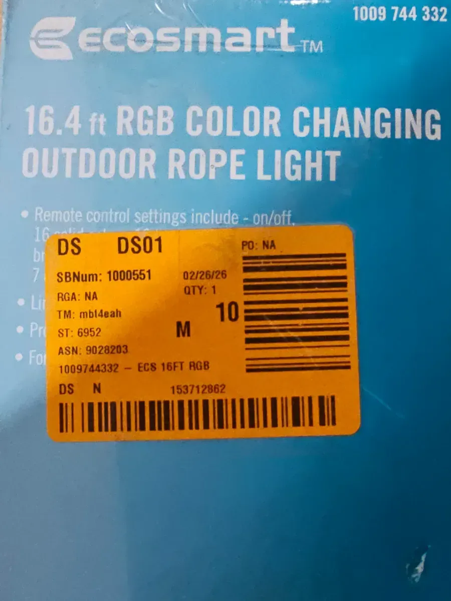 16.4 ft. RGB Color Changing Dimmable Linkable Plug-In LED Outdoor Rope Light with Remote Control - image 3