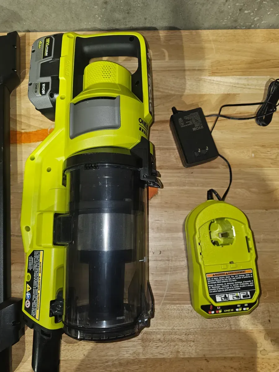 ONE+ HP 18V Cordless Pet Stick Vacuum Cleaner Kit with 4.0 Ah HIGH PERFORMANCE Battery and Charger - image 3