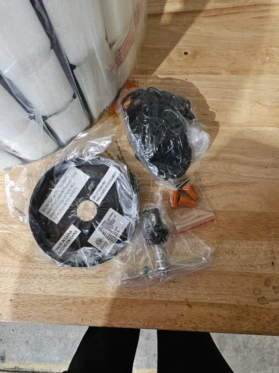 Kristella 4-Light Black Crystal Chandelier - image 3