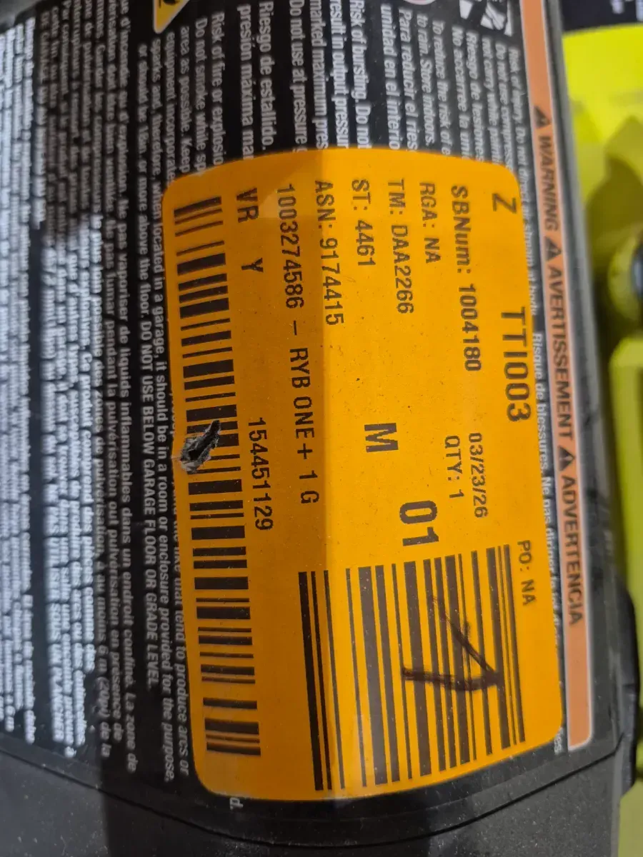 RYOBI 18V ONE+ Cordless 1 Gal. Portable Horizontal Air Compressor with 120 PSI Maximum Pressure (Tool Only) - image 4