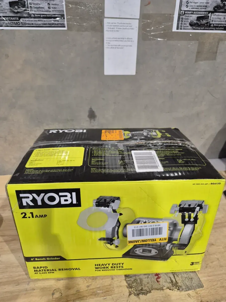 2.1 Amp 6” Grinder with LED lights - image 2