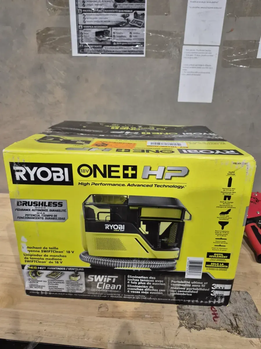 ONE+ HP 18V Brushless Cordless SWIFTClean Mid-Size Spot Cleaner (Tool Only) w/ 32 oz. OXY Concentrate Cleaning Formula - image 4