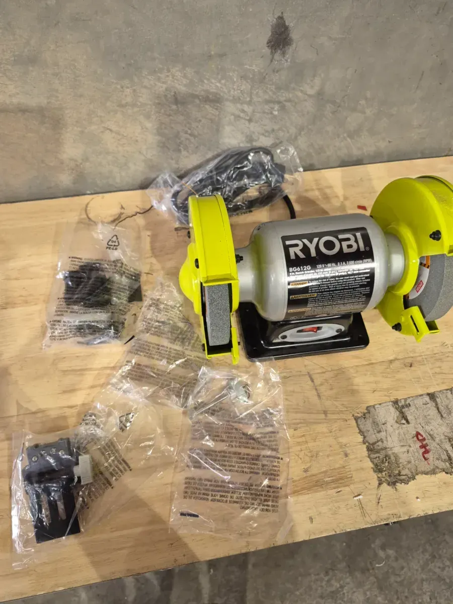 2.1 Amp 6” Grinder with LED lights - image 6