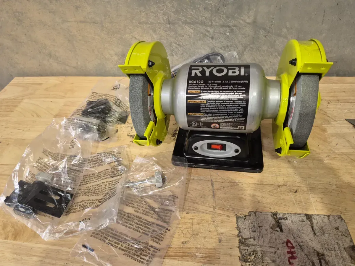 2.1 Amp 6” Grinder with LED lights - image 7