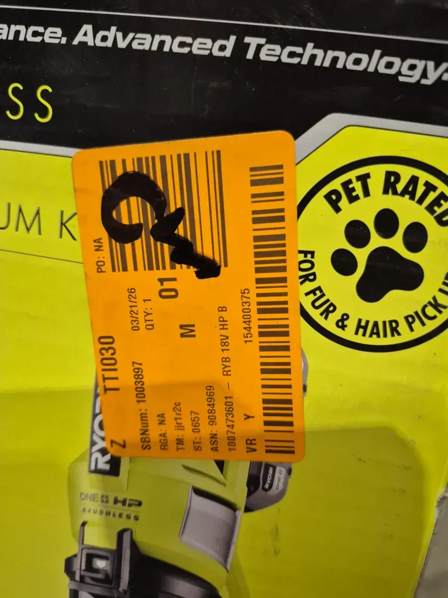 ONE+ HP 18V Cordless Pet Stick Vacuum Cleaner Kit with 4.0 Ah HIGH PERFORMANCE Battery and Charger - image 4