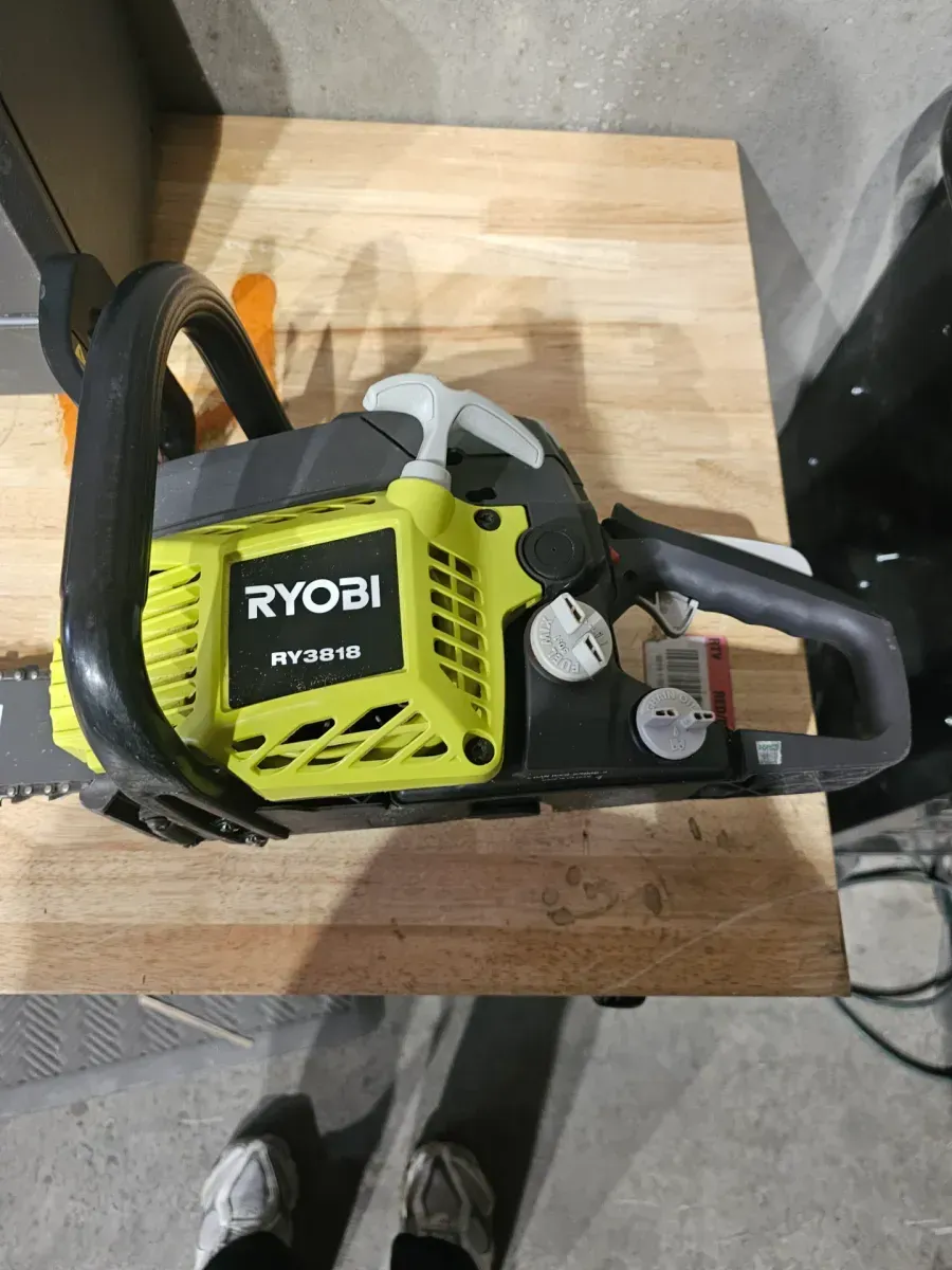 18 in. 38cc 2-Cycle Gas Chainsaw with Heavy-Duty Case - image 2