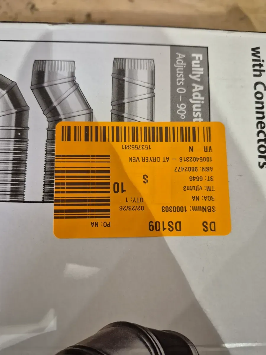 8 ft. Complete Airtight Semi-Rigid Dryer Vent Hook Up Kit for 4 in. Duct - image 3