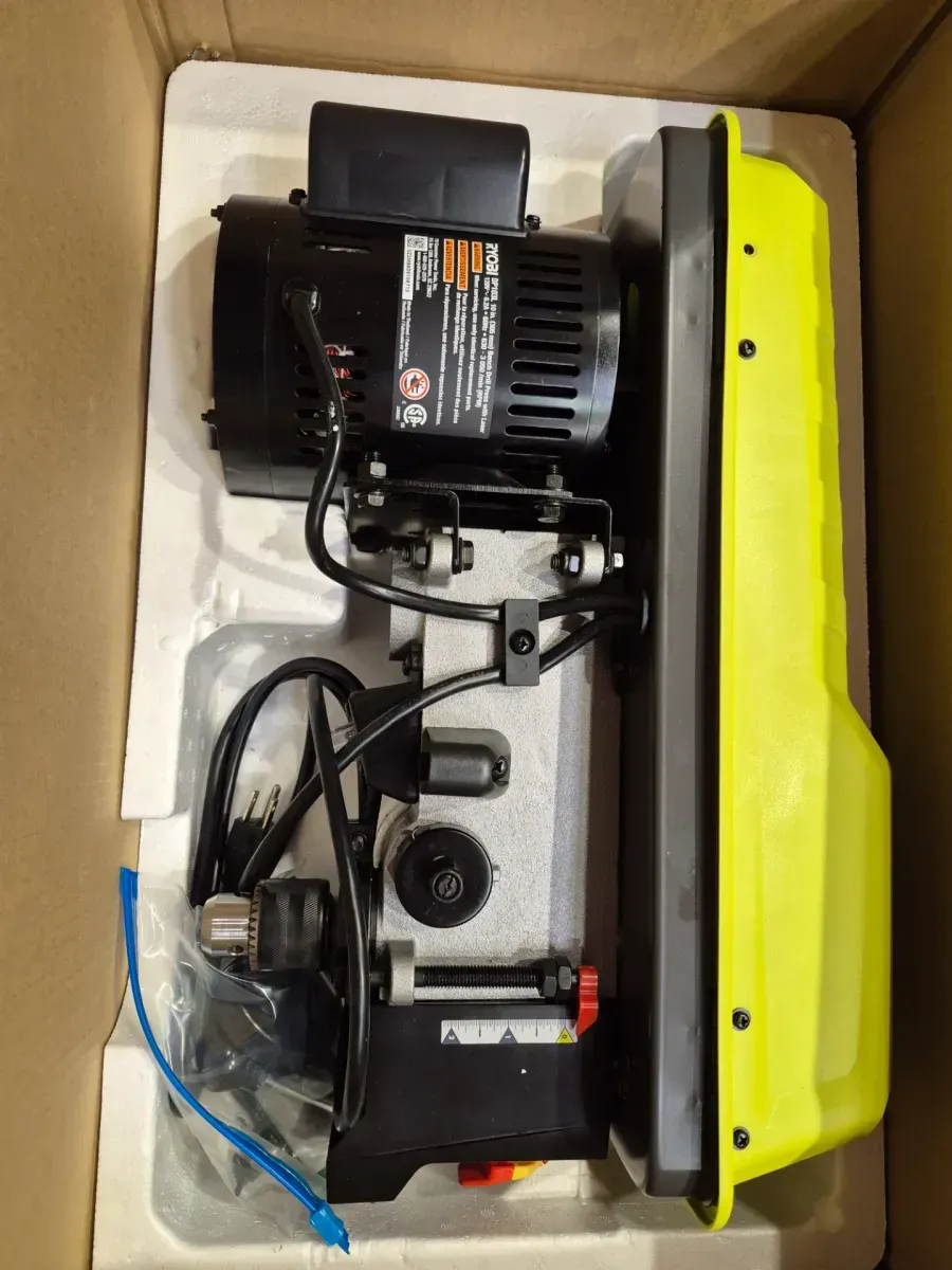 10 in. 5 Speed Drill Press with EXACTLINE Laser Alignment System - image 2