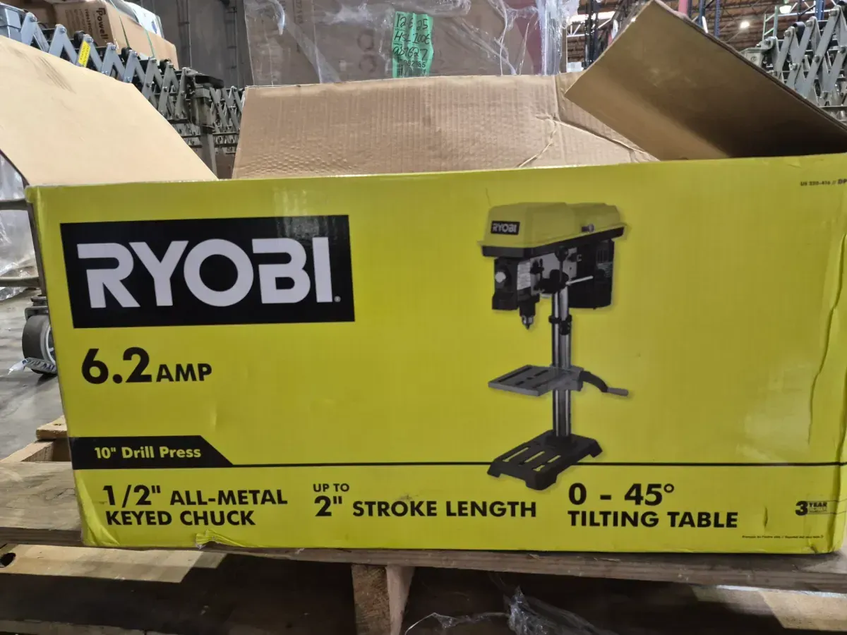 10 in. 5 Speed Drill Press with EXACTLINE Laser Alignment System - image 6