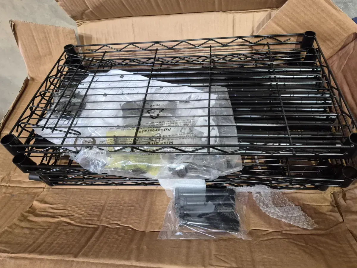 Silver 3-Tier Heavy Duty Steel Freestanding Garage Storage Shelving Unit (13.39 in. W x 31.5 in. H x 23.23 in. D) - image 3