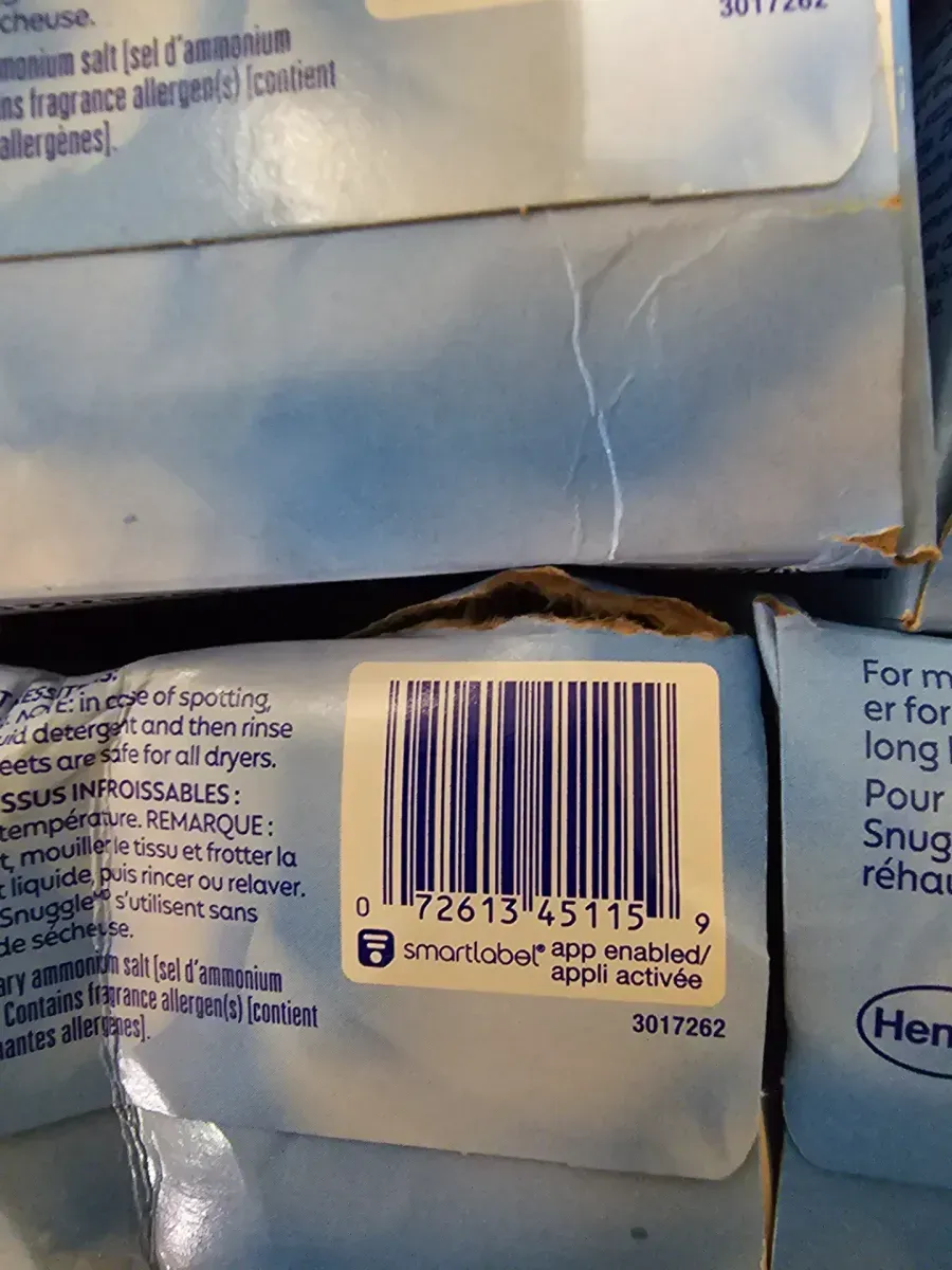 *** Pack of 6 *** Blue Sparkle Fabric Conditioning Dryer Sheets (120-Count) - image 3