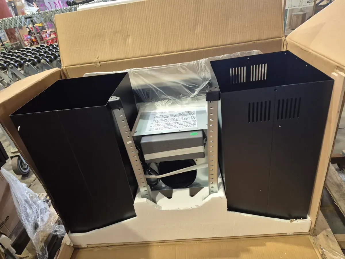 30 in. 343 CFM Convertible Kitchen Island Mount Range Hood in Black Painted Stainless Steel with Tempered Glass - image 6