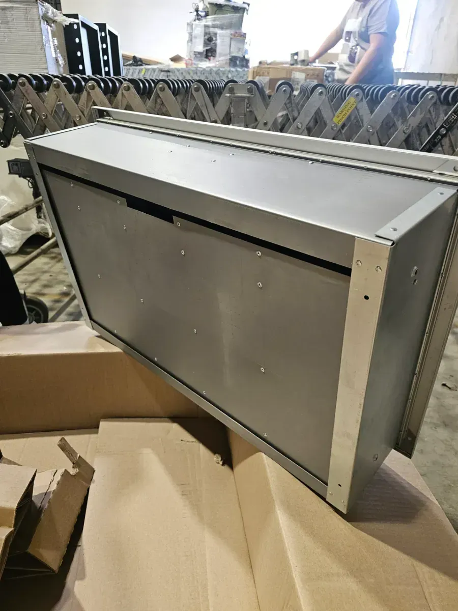 Recessed Wall Mount Vertical Mailbox with 5 Compartments in Anodized Aluminum - image 3