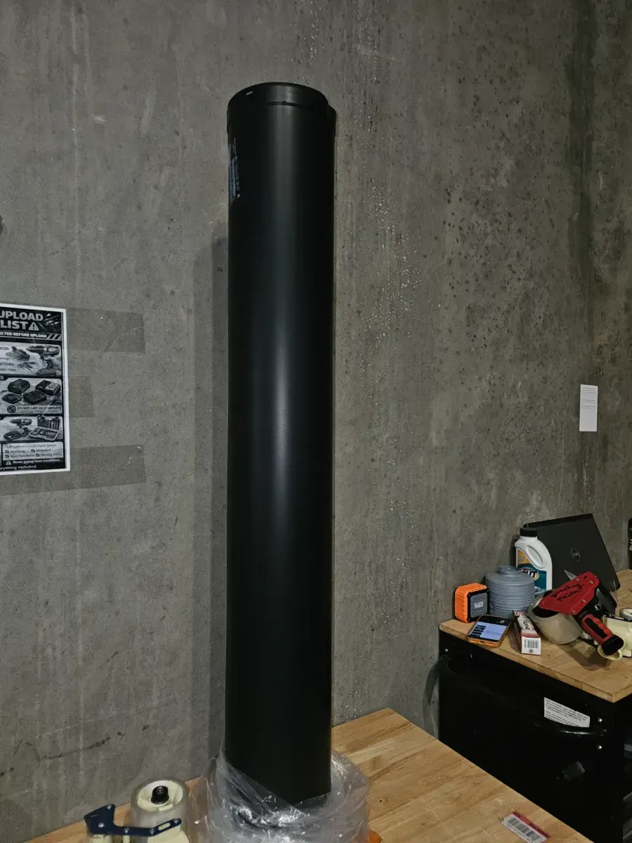 Model DVL Double Wall Stove Pipe 6in. Diameter X 48in. Double Wall Stove Pipe Length - image 2