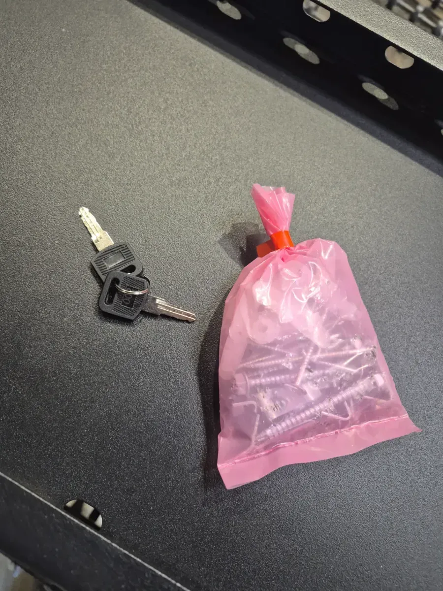 32 in. W x 21.5 in. H x 14 in. D Extra Wide Pre-assembled Welded 19-Gauge Steel 1-Piece Garage Storage System in Black - image 3