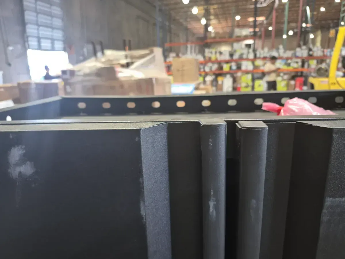 32 in. W x 21.5 in. H x 14 in. D Extra Wide Pre-assembled Welded 19-Gauge Steel 1-Piece Garage Storage System in Black - image 4