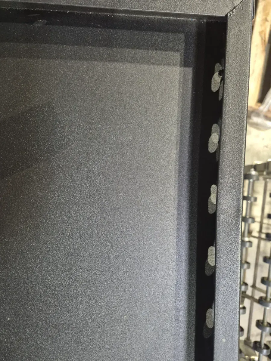 32 in. W x 21.5 in. H x 14 in. D Extra Wide Pre-assembled Welded 19-Gauge Steel 1-Piece Garage Storage System in Black - image 5