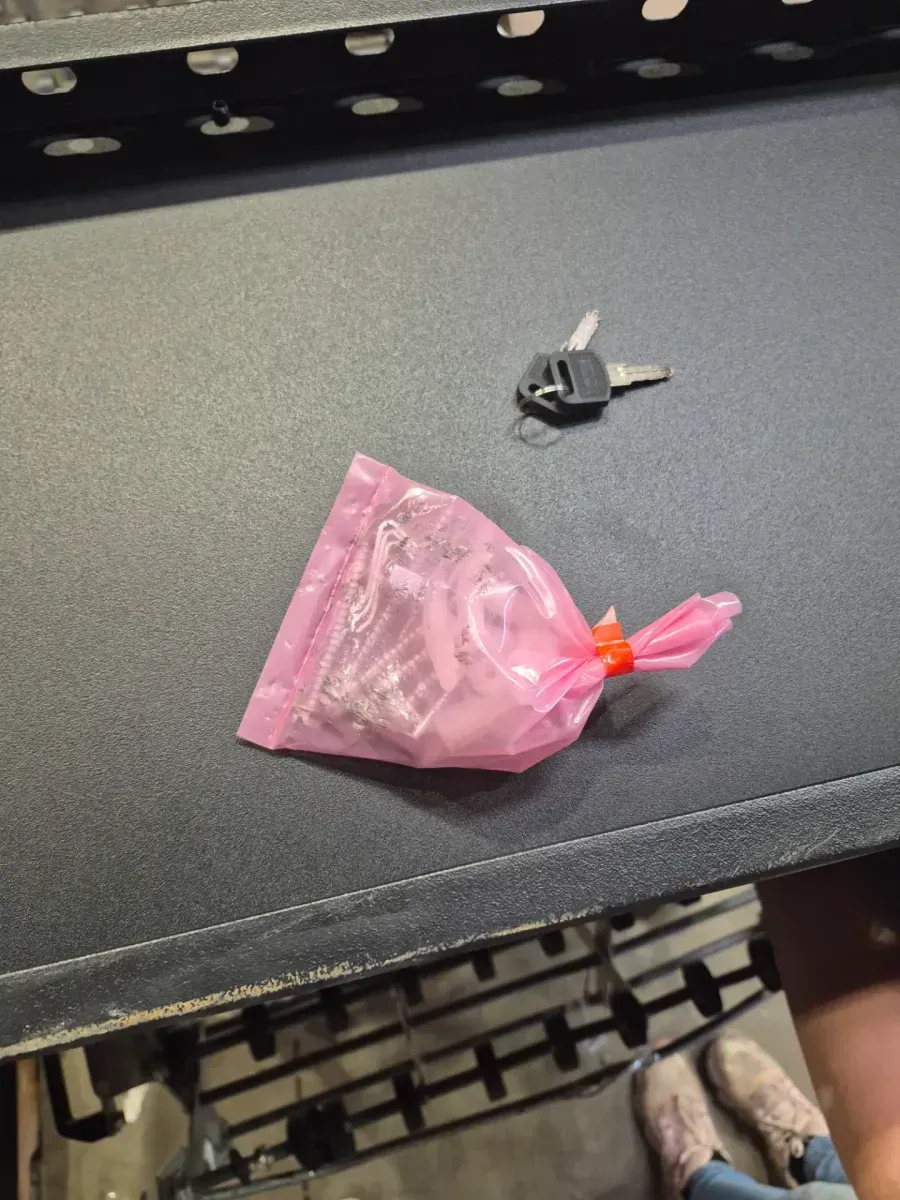 Heavy Duty  28 in. W x 32 in. H x 21.5 in. D  Welded 20-Gauge Steel 2-Door Garage Base Freestanding Cabinet in Black - image 3