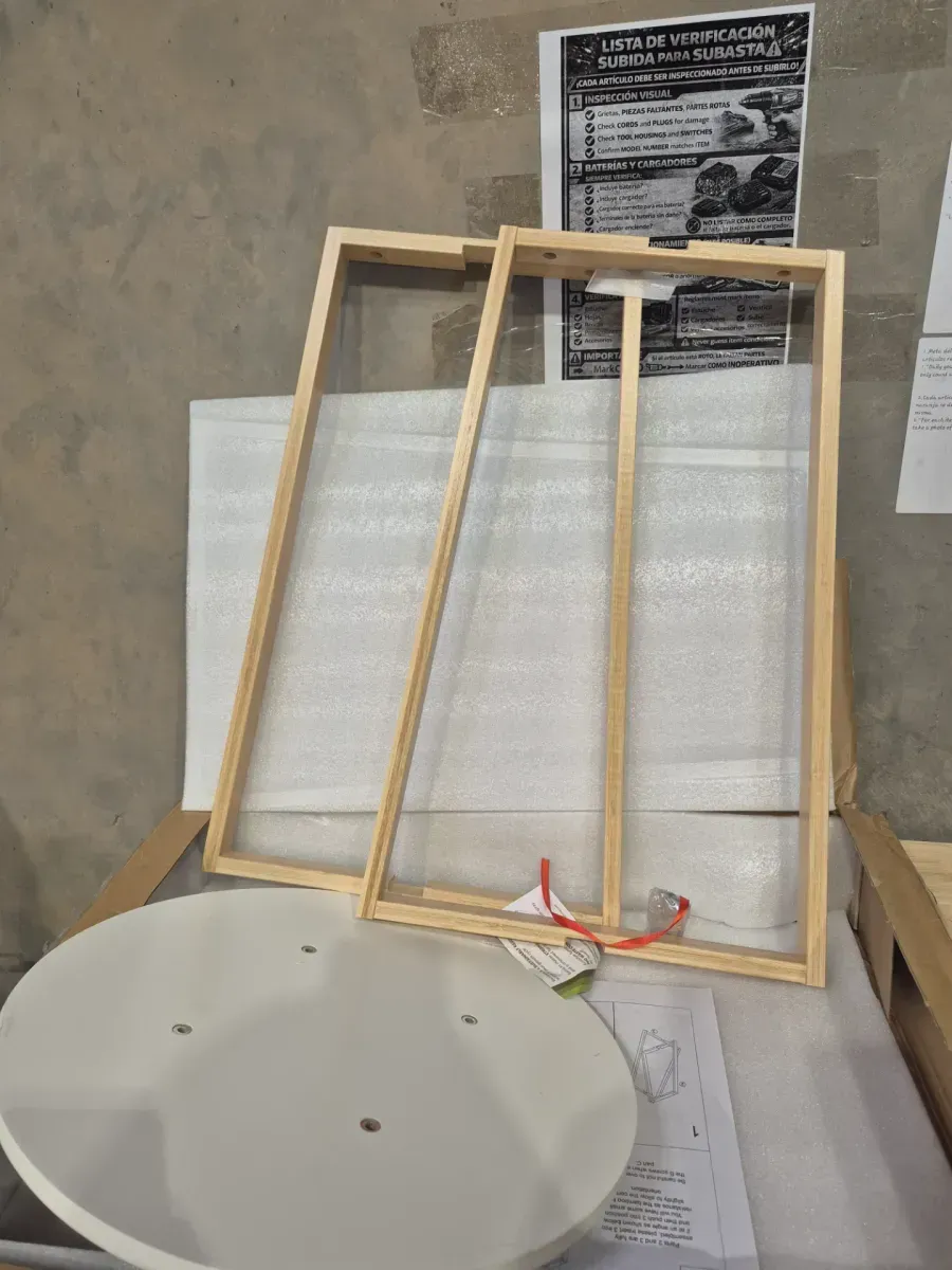 White Tall Display Table - image 5